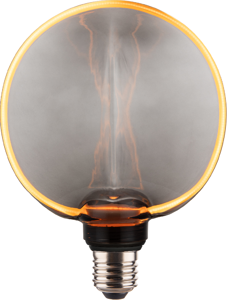 O-G130OS-4W LED filament bulb glass 4W 220LM 1800K RA80 E27/E26 220-240v/110-130V 130*80*171mm