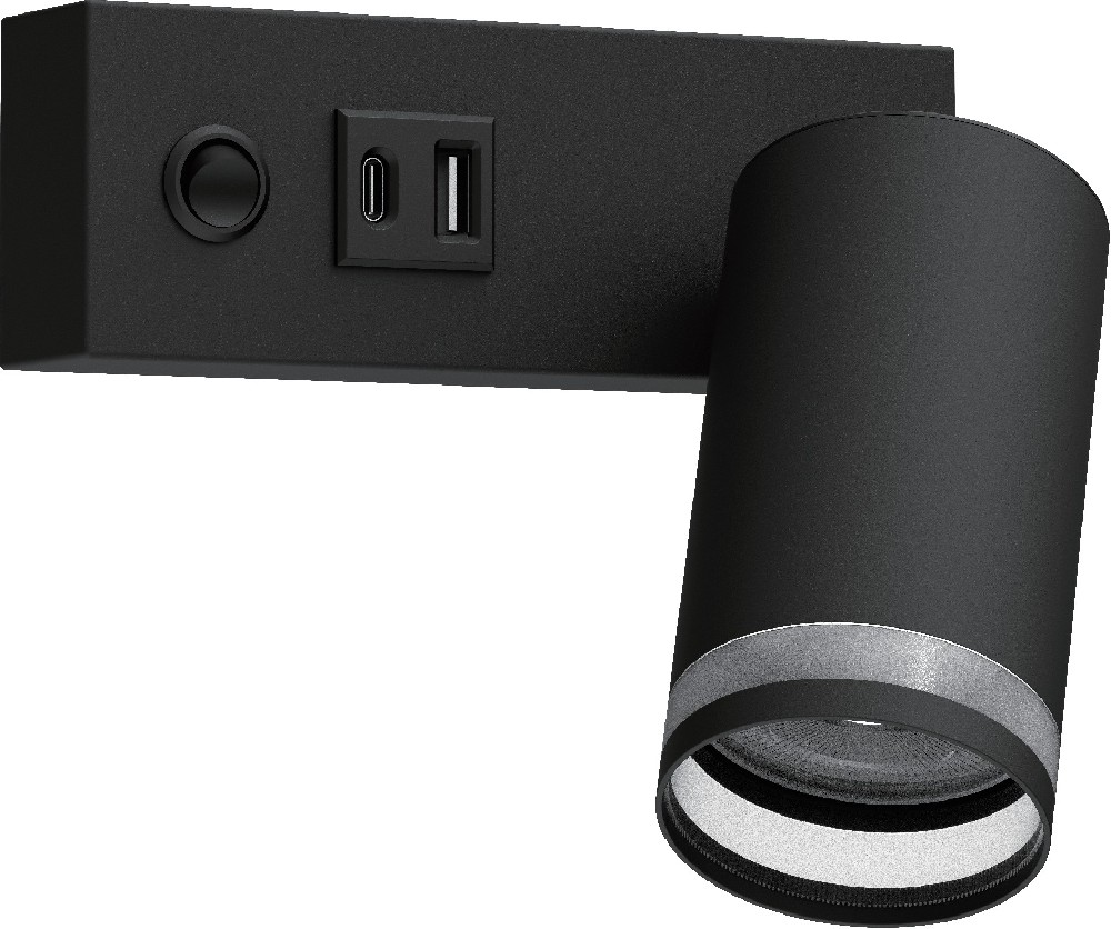Traditional Spotlight GU10 Lamp Holder with on/off switch