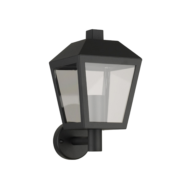ALUMINIUM + PC IP44 E27 LED Wall Light