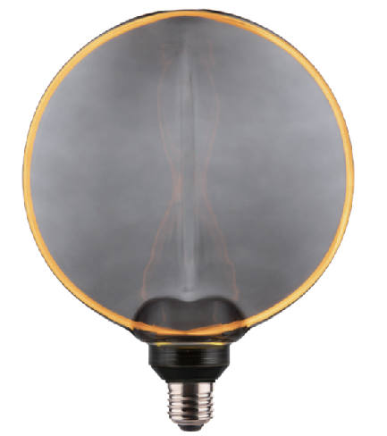 O-G183OS-4W LED filament bulb glass 4W 200LM 1800K RA80 E27/E26 220-240v/110-130V 183*110*232mm