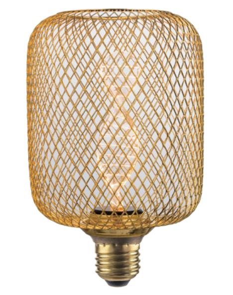 DNA-GMC100162-3.5W LED filament bulb glass 3.5W 130LM 1800K RA80 E27/E26 220-240v/110-130V 100*162mm