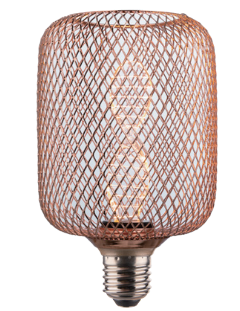 DNA-RMC100162-3.5W LED filament bulb glass 3.5W 130LM 1800K RA80 E27/E26 220-240v/110-130V 100*162mm