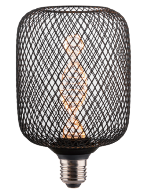 DNA-BMC100162-3.5W LED filament bulb glass 3.5W 130LM 1800K RA80 E27/E26 220-240v/110-130V 100*162mm