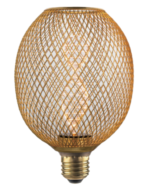 DNA-GMC110160-3.5W LED filament bulb glass 3.5W 130LM 1800K RA80 E27/E26 220-240v/110-130V 110*160mm