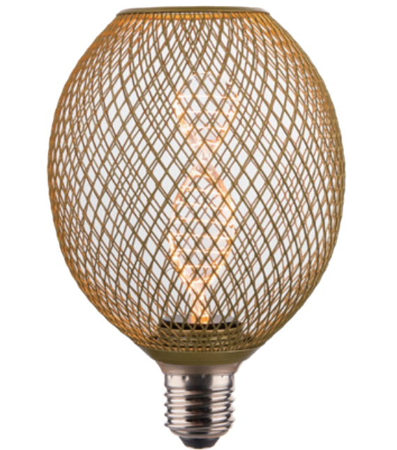 DNA-BRMC110160-3.5W LED filament bulb glass 3.5W 130LM 1800K RA80 E27/E26 220-240v/110-130V 110*160mm