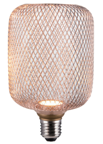 NS-RMC100162-3.5W LED filament bulb glass 3.5W 320LM 3000K RA80 E27/E26 220-240v/110-130V 100*162mm