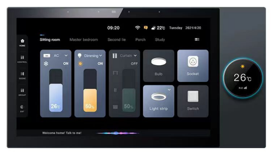 TPP-F10  10 inches Smart Control Panel (UK)