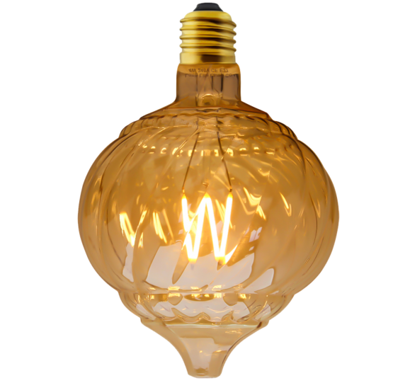 LED-WG125-F4W LED filament bulb glass 4W 260LM 2200K/2700K RA80 E27/E26 220-240v/110-130V 125*168mm