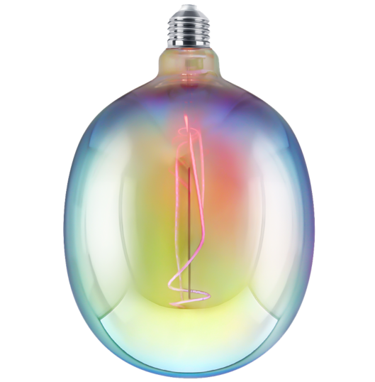 LED-ED170-F4W LED filament bulb glass 4W 260LM 2200K/2700K RA80 E27/E26 220-240v/110-130V 170*270mm