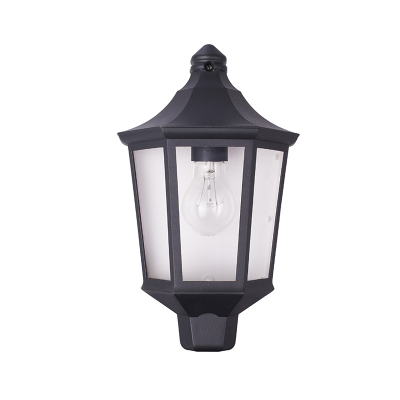 PP+PC Diffuser  IP54 E27 Wall Light