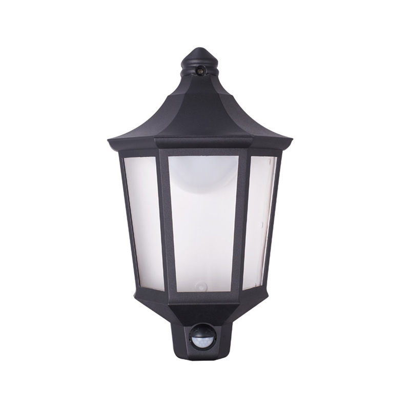 PP+PC Diffuser  IP54 LED Wall Light with sensor