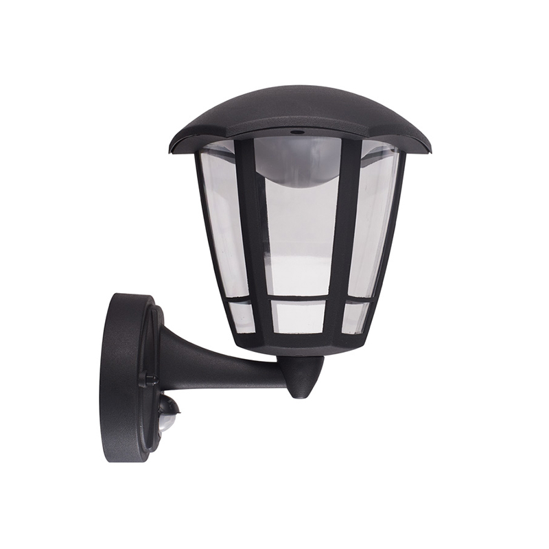 PP+PC Diffuser  IP54 LED Wall Light with sensor