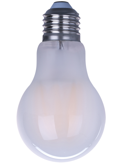 LED-A60-F8W LED filament bulb glass 8W 800LM 3000K/4000K/6000K RA80 E27 220-240v D60xH105mm
