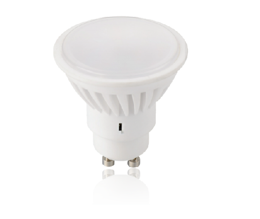 LED-GU10-C7W-CCT LED bulb plastic 7W 90LM/W 3000K/4000K/6000K RA80 gu10 220-240v Φ50xH56mm