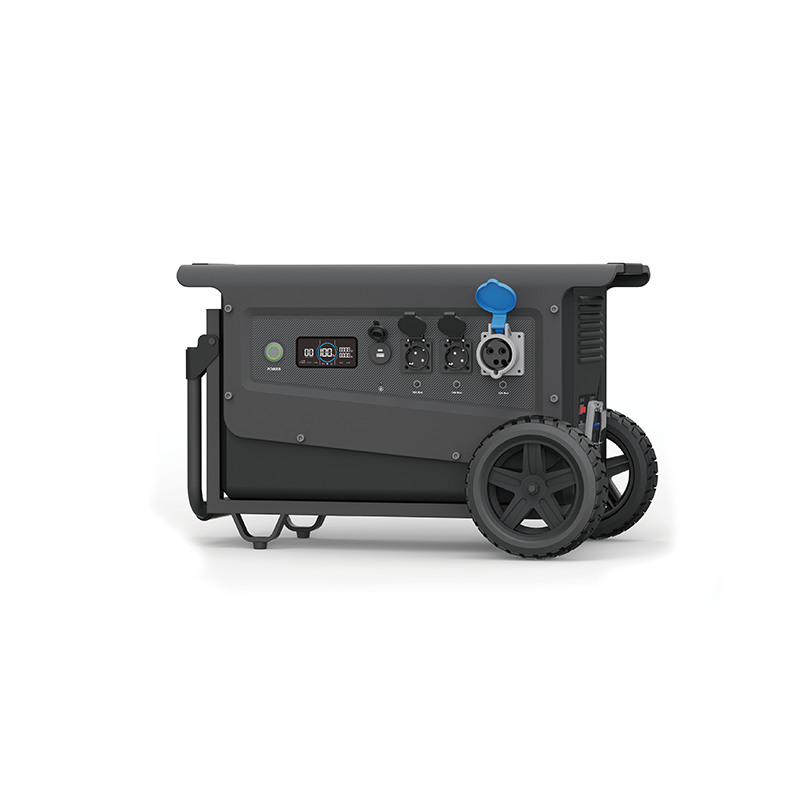 3600W/5000W Power Station Supports EPS function 3072Wh/5040Wh  LiFePO4 Battery Solar MPPT Controller Cigar Lighter for Phone Car Power Source