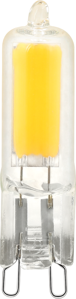 LED-G9-BL-002 AC230/120V 3W 3000K/4000K/6000K 100LM/W COB glass G9 D14xH54mm