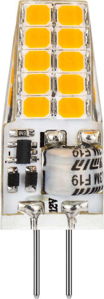 LED-G4-GJ-014 AC/DC 12V 1.8W 3000K/4000K/6000K 100LM/W SMD plastic G4 D13xH37mm