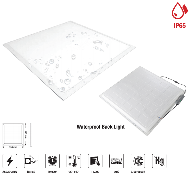 LED-PZ30120-IP65-40W LED Panel Light