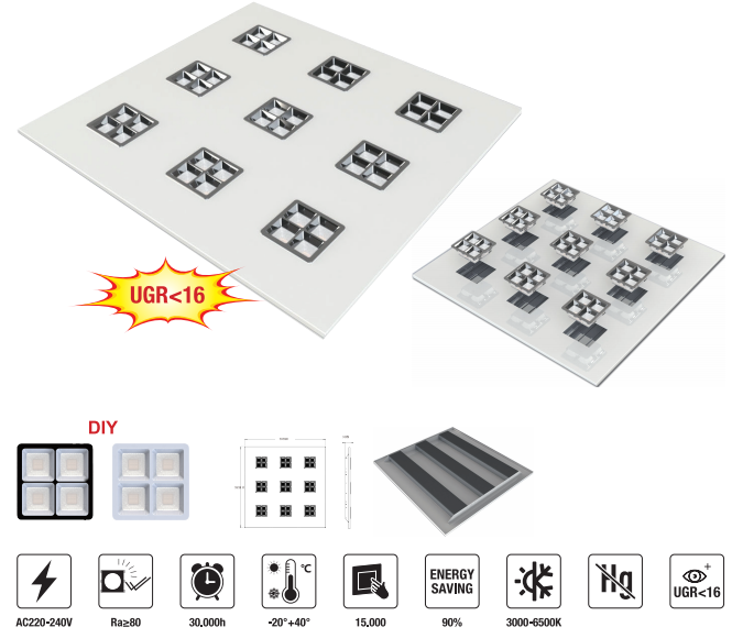 LED-GF30120-30W LED Panel Light