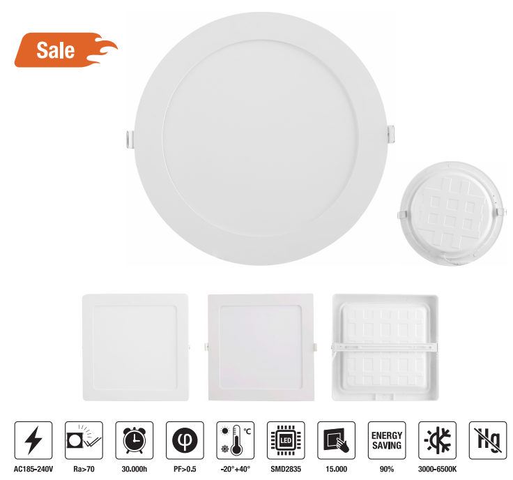 LED-PLRD-18W (RD/SD) LED Slim Panel Light