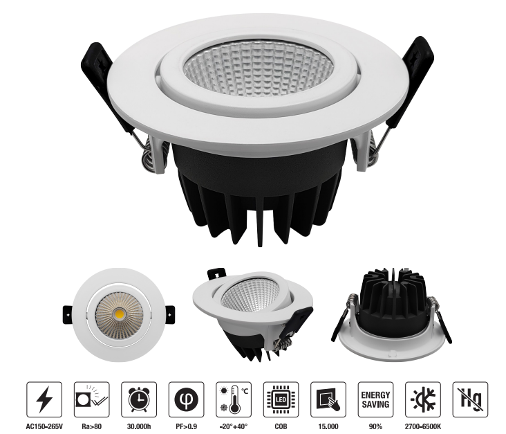LED-DO01-3W 　　LED Down Light