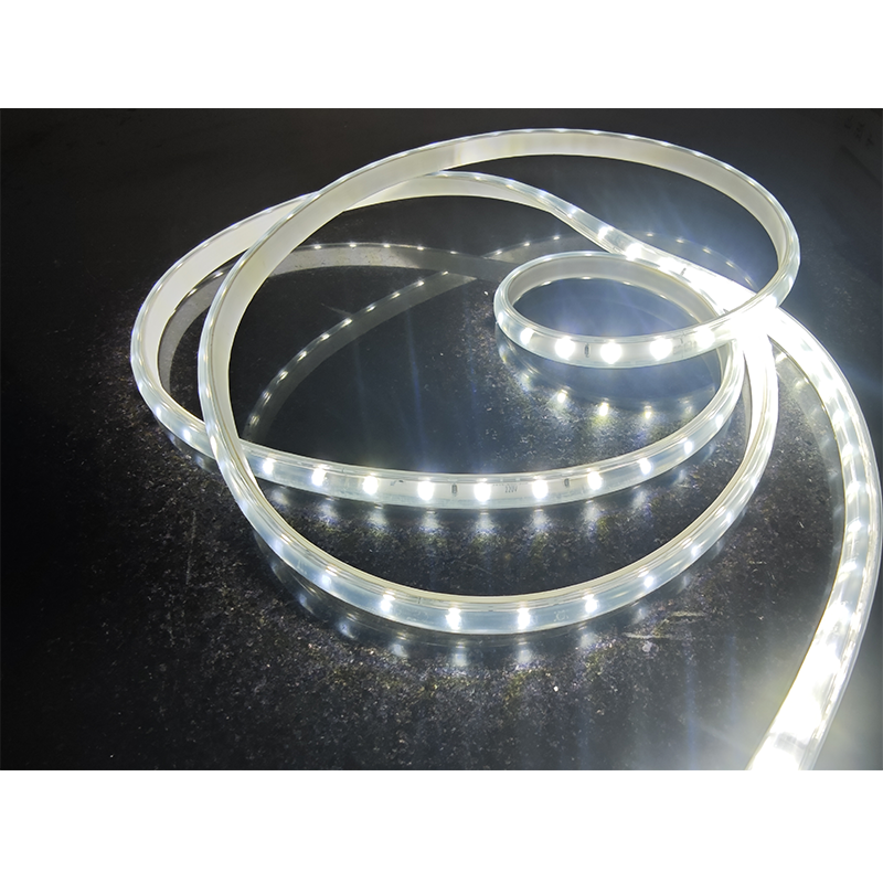 220V PVC HIGH VOLTAGE STRIP LIGHT 7W IP65 Waterproof  SMD2835 3000/4000/6500K CE/RoHS CRI80 single row