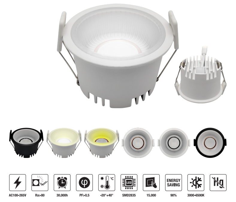 LED-DO02-18W 　LED Down Light