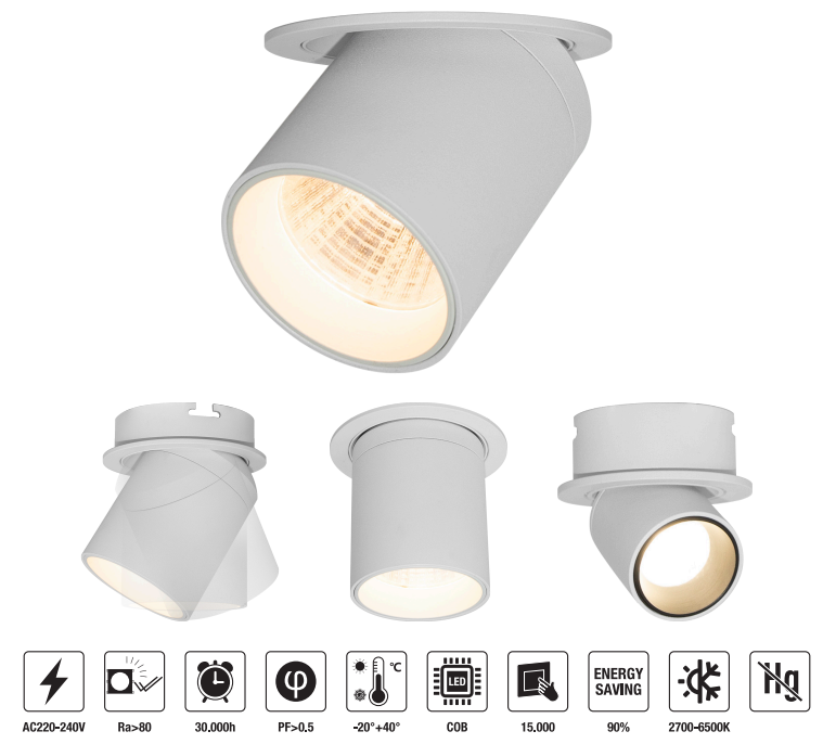 LED-DFT02-3W LED Down Light