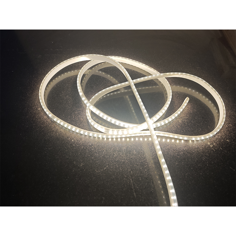 220V PVC HIGH VOLTAGE STRIP LIGHT 11W IP65 Waterproof SMD5050 3000/4000/6500K CE/RoHS CRI80 single row
