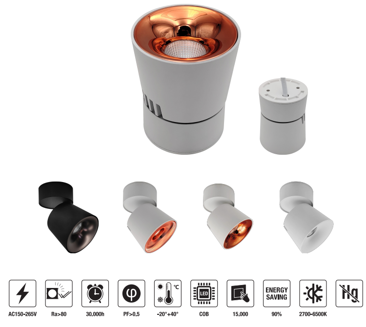 LED-DOMZ01-18W LED Down Light