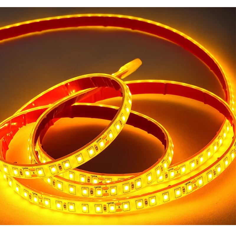 DC12/24V PVC LOW VOLTAGE STRIP LIGHT 5W/10W/14W IP44 SMD5050 3000/4000/6500K/RGB CE/RoHS CRI80 single row