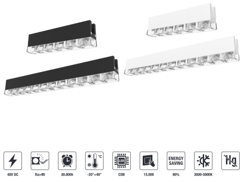 LED-MTL331-6W LED Magnetic Track Light