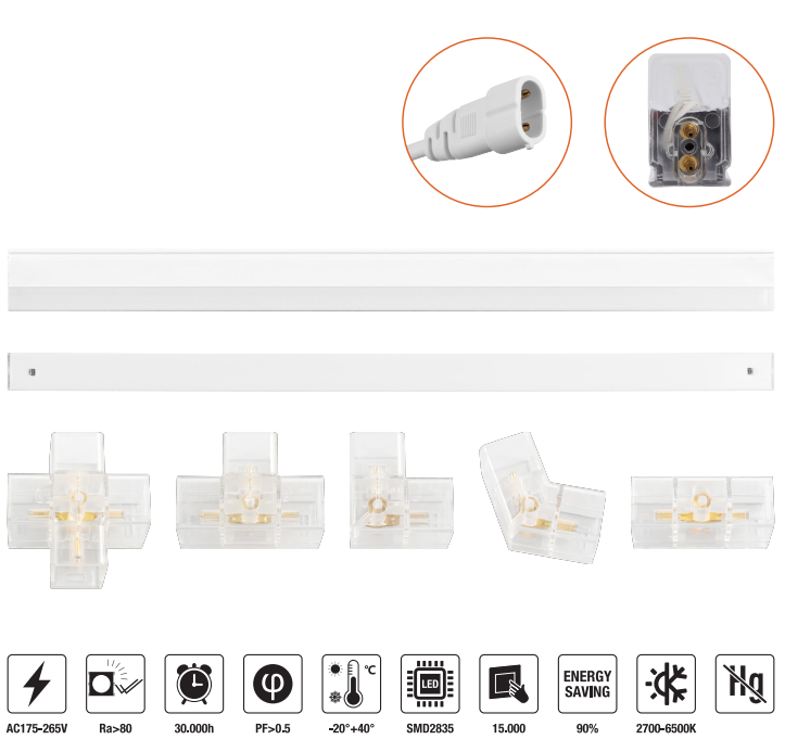 LED-FXC-16W LED Frame Light AC175-265V 1600LM±10%