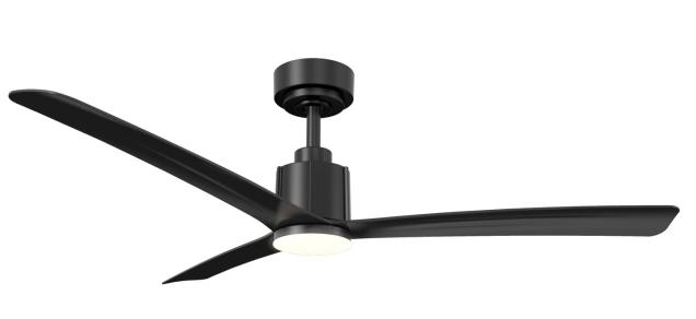 52'' straight ceiling fan light