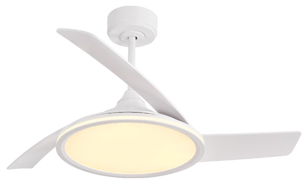 42'' 52'' 30w straight ceiling fan light CCT night light