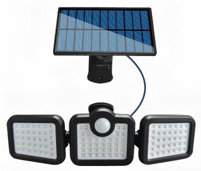 LED solar wall light IP44