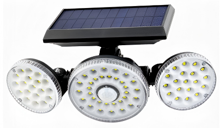 solar wall light garden IP44 7000K