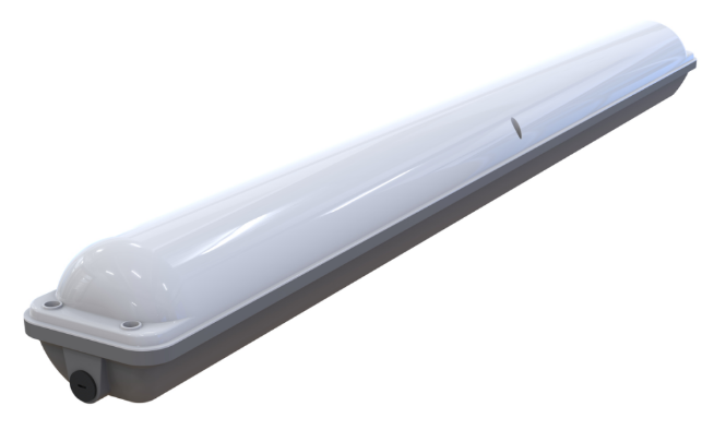 21W 36W IP65 Waterproof LED Tri-proof Light Power Adjustable 120lm/w 5 Years Warranty