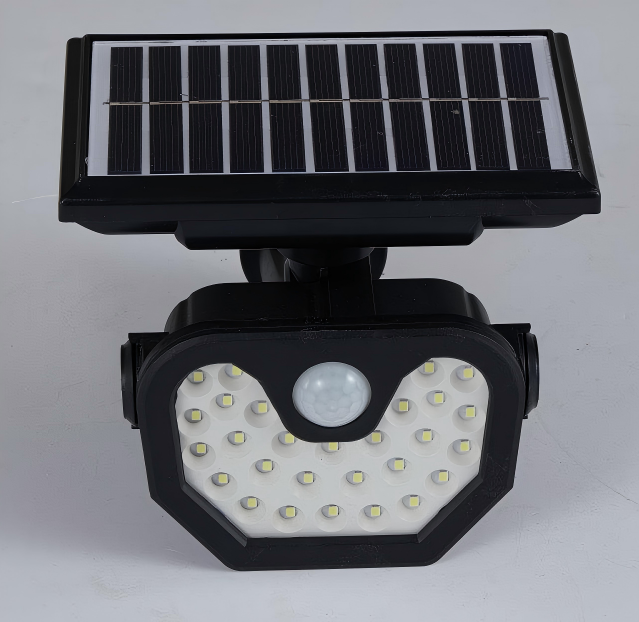 Solar LED Garden Wall Light Small Motion Sensor Lithium Battery Rechargeable