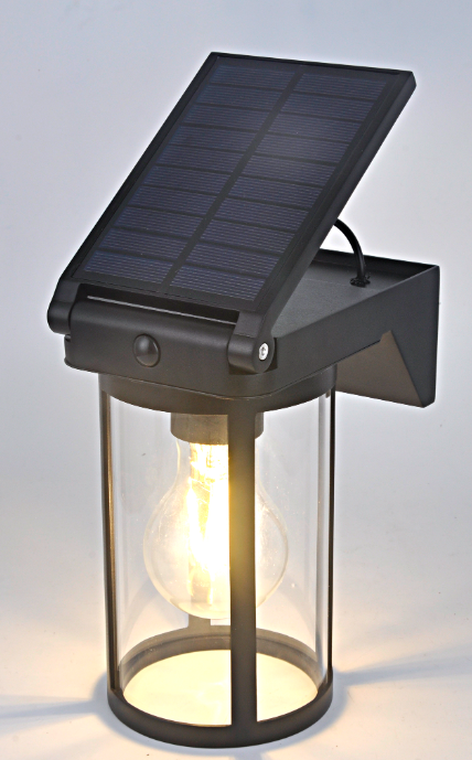 IP44 solar wall light garden villa 1500mah 2700K/6500K ABS PC COB