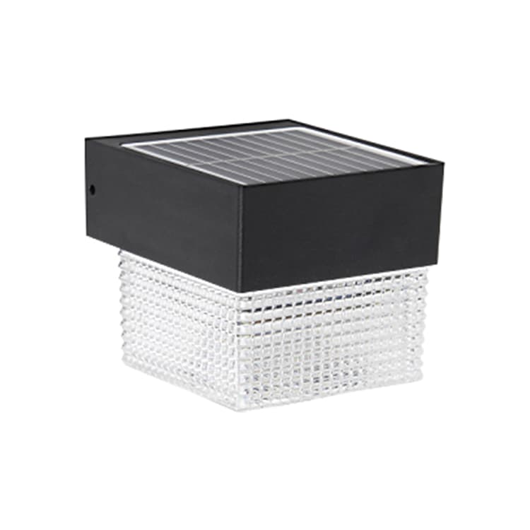 Outdoor Solar Garden Wall Light Waterproof LED Lamp Outdoor Fixture Luminaire Lantern CCT option