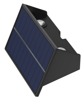 solar wall light IP44 1500mah battery 3000K garden villa