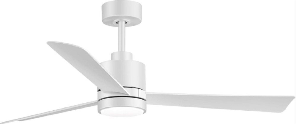 52'' straight ceiling fan light