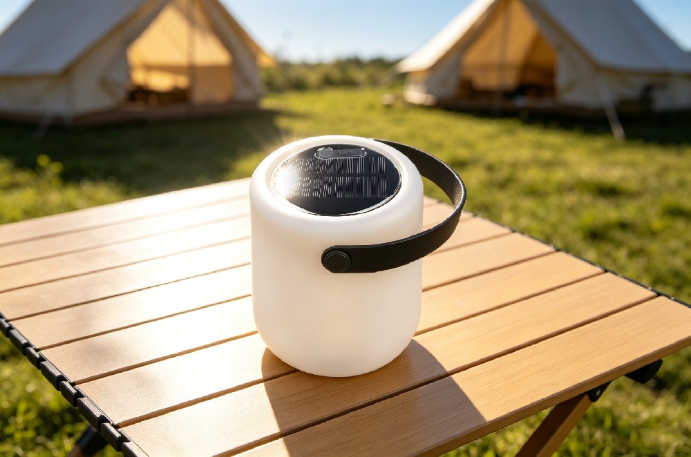 Solar-powered Rechargeable LED RGB Touch Control Dimmable Portable Desk Lamp Small Night Light