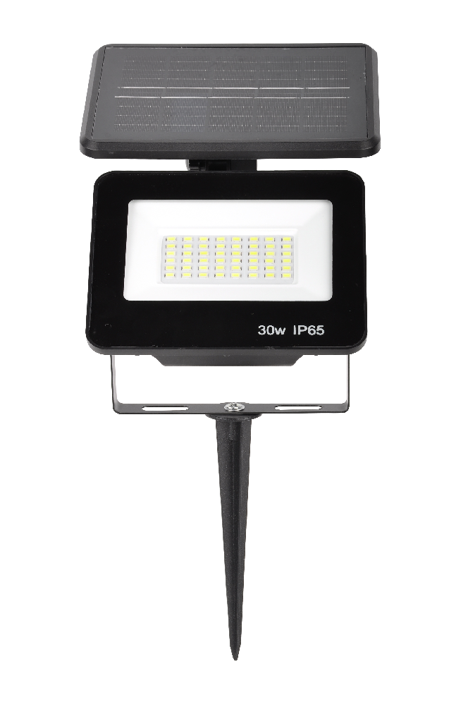New solar-powered folding spotlight