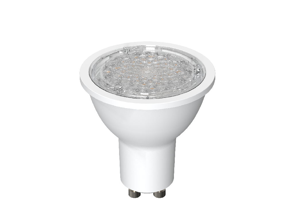 Adjustable light angle GU10 ceiling lamp for bathroom and hallway installation