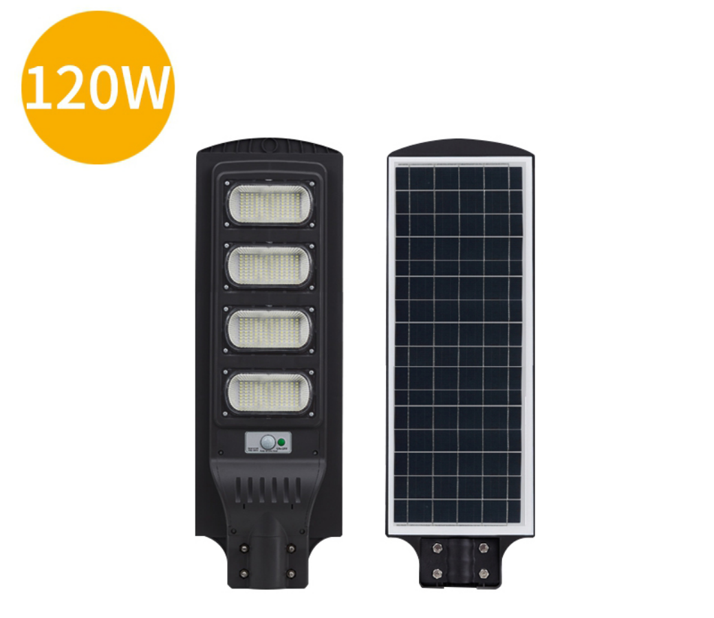 Led Solar Street Light Motion Sensor 100w 300w Led Lamp Power Battery Lighting Time All in One Solar Street Light