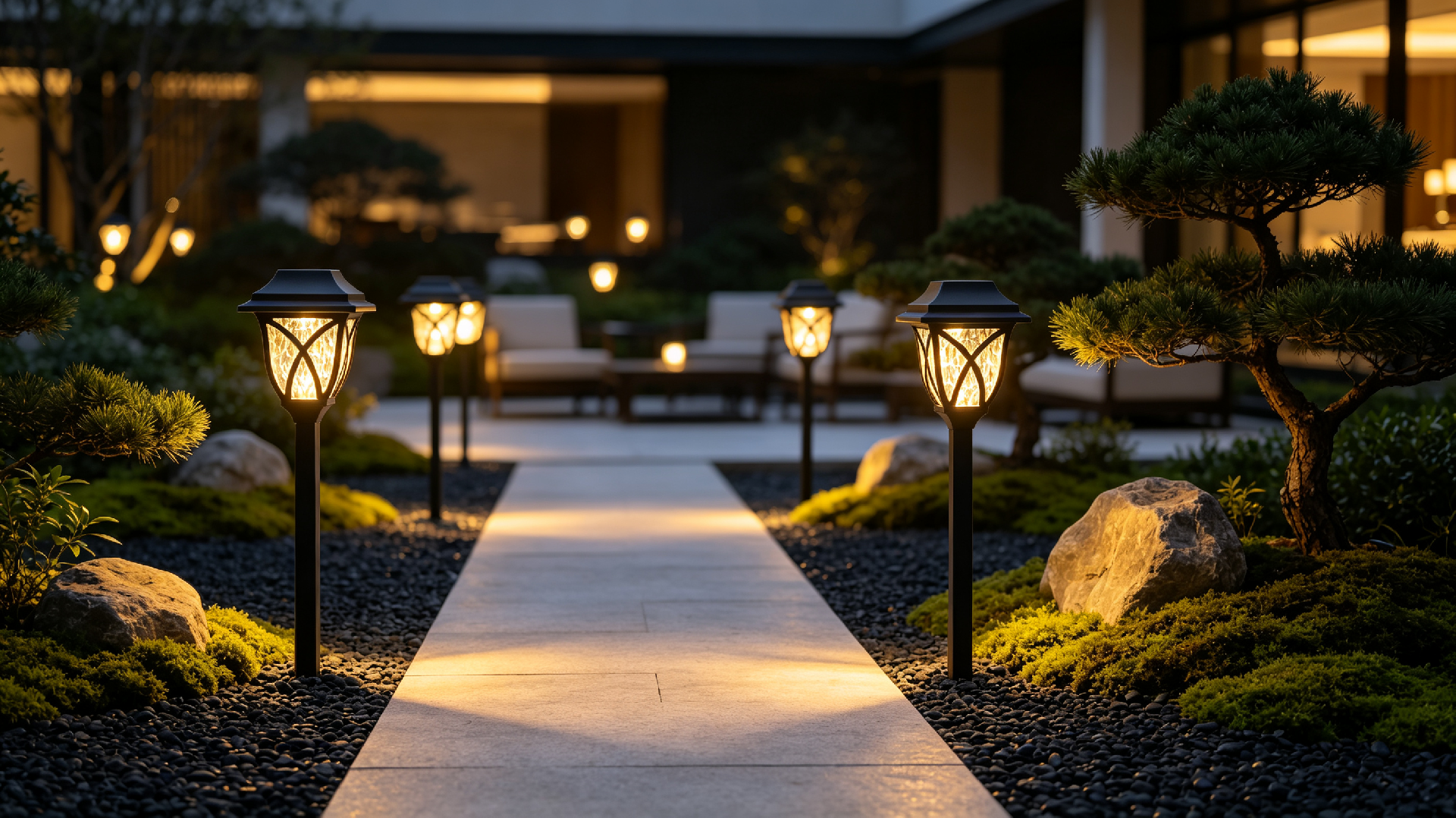 LED Solar Lawn light