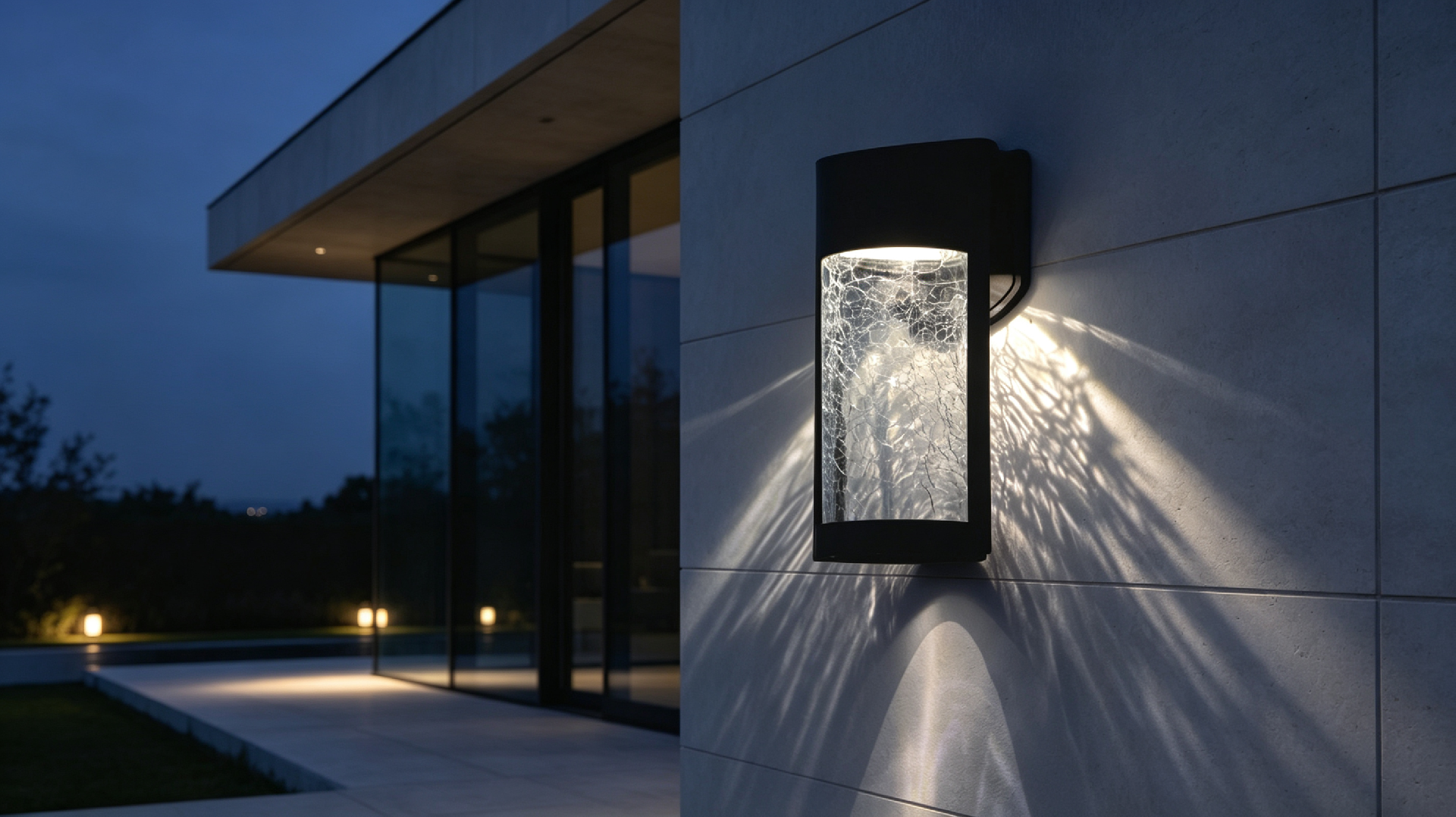 　LED Solar Wall Light